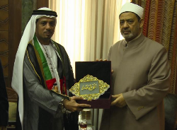 His excellency Sheikh Ahmed Al-Tayeb embraced the Charter of allegiance and Loyalty